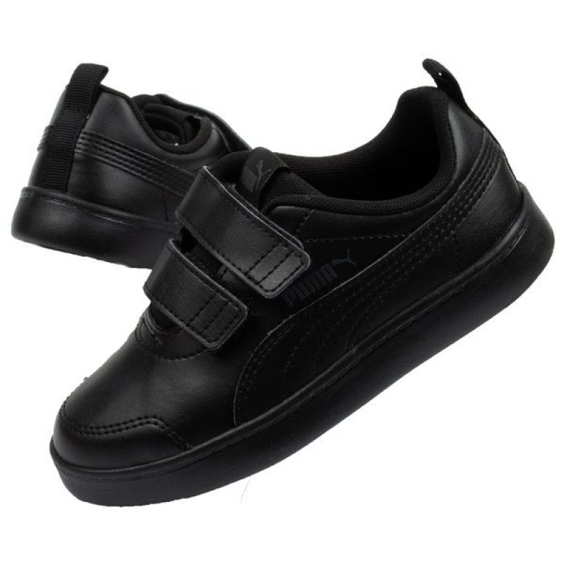 Puma Courtflex Kleinkinder 371543 06 schwarz 1