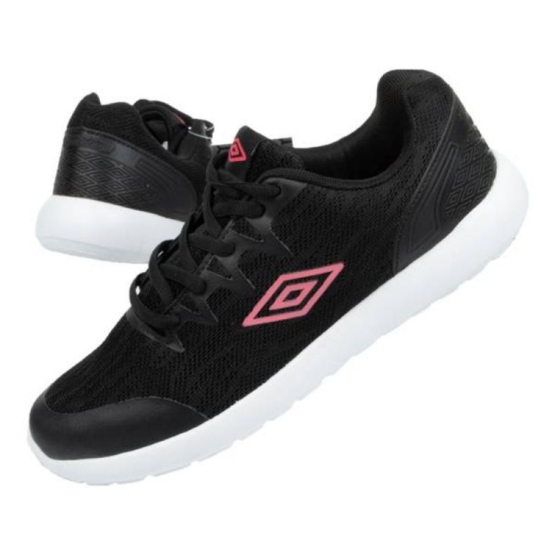 Umbro Black W UMFL0058-BL Schuhe schwarz rosa 1
