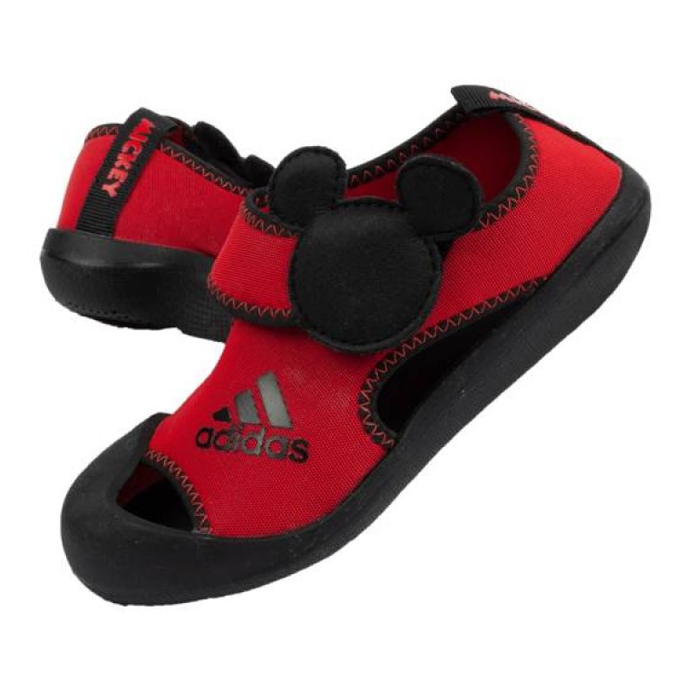 Adidas Jr F35863 Sandalen rot 1