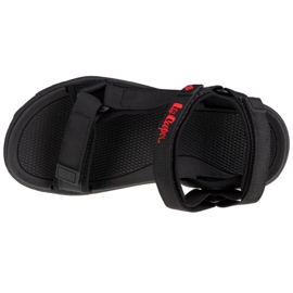 Schwarze Lee Cooper LCW-21-34-0211L Damen-Sportsandalen 2