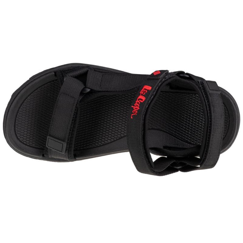 Schwarze Lee Cooper LCW-21-34-0211L Damen-Sportsandalen 2