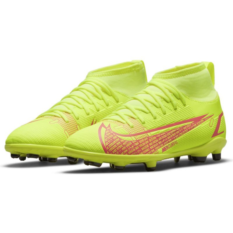 Nike Mercurial Superfly 8 Club Mg Jr CV0790-760 Fußballschuhe grün grün 1
