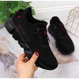 Textilsportschuhe Big Star W JJ274273 schwarz 1