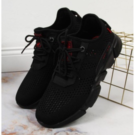 Textilsportschuhe Big Star W JJ274273 schwarz 2