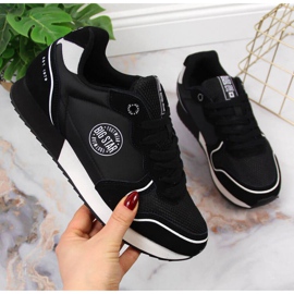 Schwarze Big Star W JJ274279 Sportschuhe 1