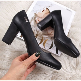 Sergio Leone W SK193A schwarz Pumps 1