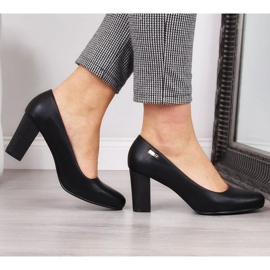 Sergio Leone W SK193A schwarz Pumps 2