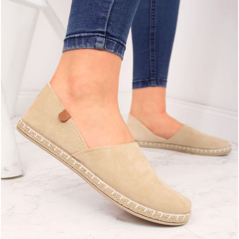 Espadrilles mit Aussparungen News W EVE270B beige 2