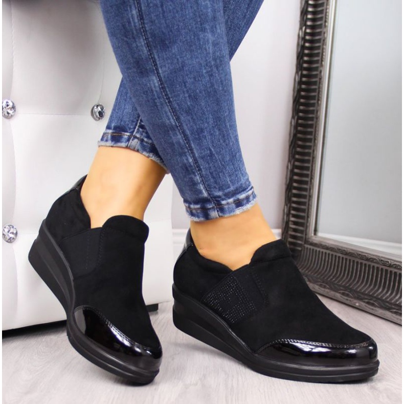 Sergio Leone W SK222B schwarz Schuhe 2