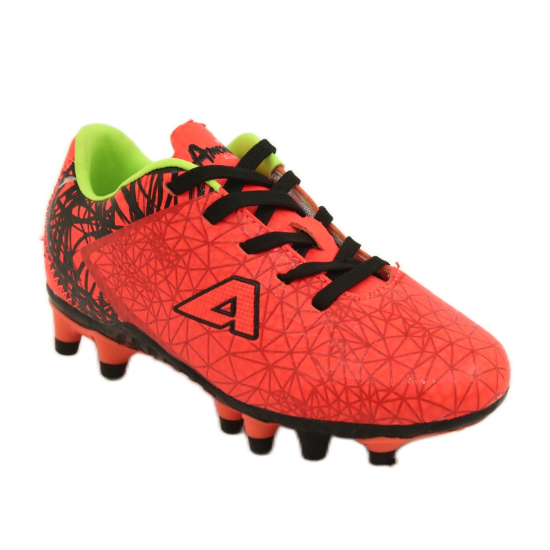 American Club Sportschuhe für Herren American 160701 orange schwarz 1