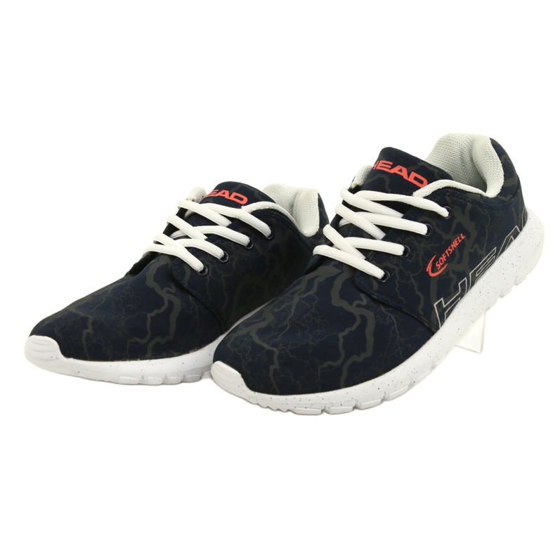 ADI Sport Softshell Head 222 marineblau weiß navy blau orange grau 2