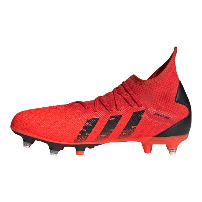 Adidas Predator Freak.3 Sg M FY6308 Fußballschuhe mehrfarbig orangen und rottöne 1
