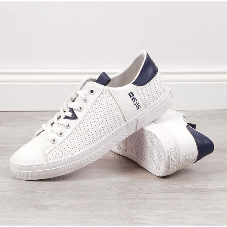 Low-top Kunstleder Big Star M JJ174226 weiß 2