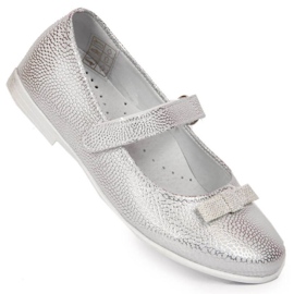 Kommunion Ballerinas Kornecki Jr. 6493 Silber 1