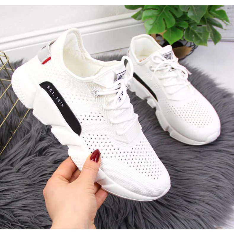 Textilsportschuhe Big Star W JJ274271 weiß 1