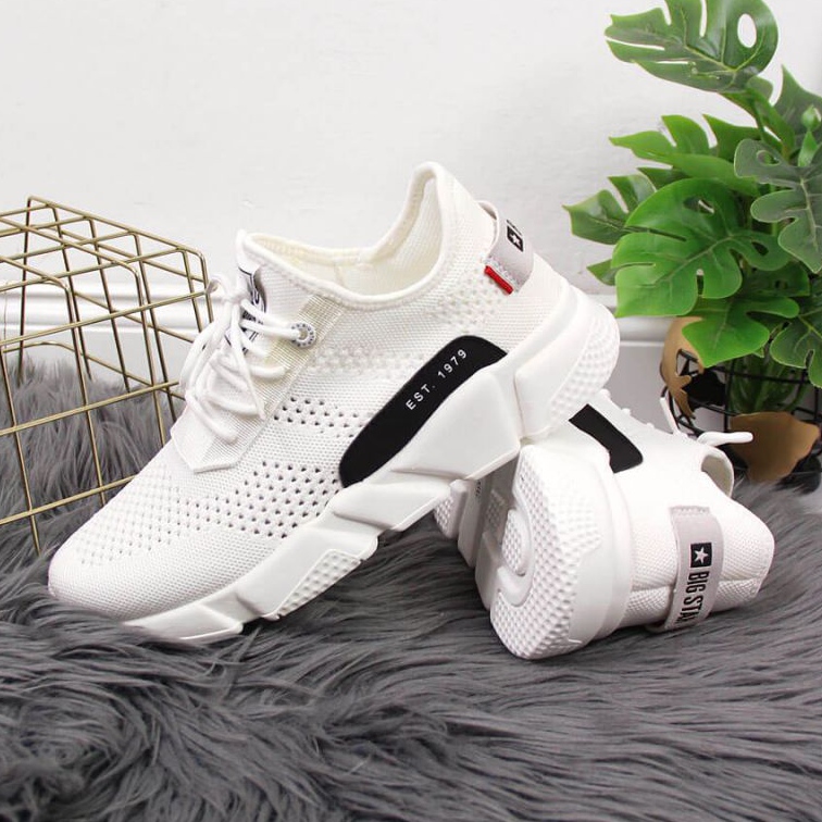 Textilsportschuhe Big Star W JJ274271 weiß 2