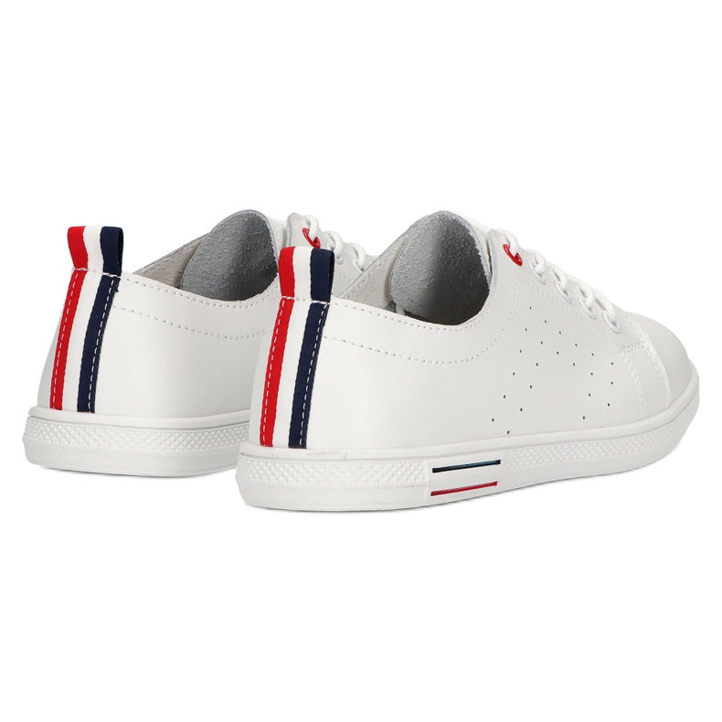 Damenturnschuhe gebunden Filippo DP3508 Weiß 2