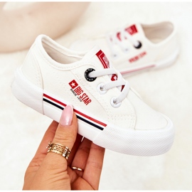 Slip-On Big Star JJ374165 Weiße Turnschuhe 1