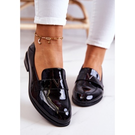 Vinceza Schwarze Sherilyn-Schuhe aus Lackleder 1