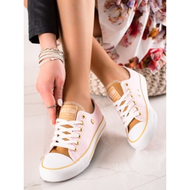 Damen Big Star Turnschuhe HH274455 rosa 1