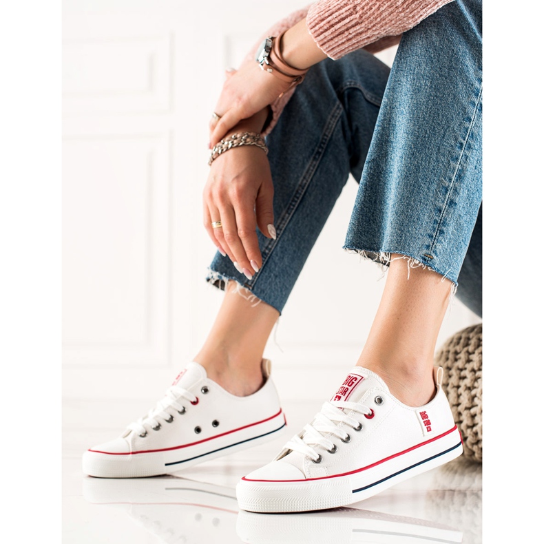 Damen Big Star Turnschuhe JJ274130 weiß 1