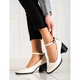 Pumps mit Schnalle LA.FI beige 1