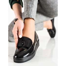 W. Potocki Schuhe Halbschuhe auf Paltform Potocki schwarz 2