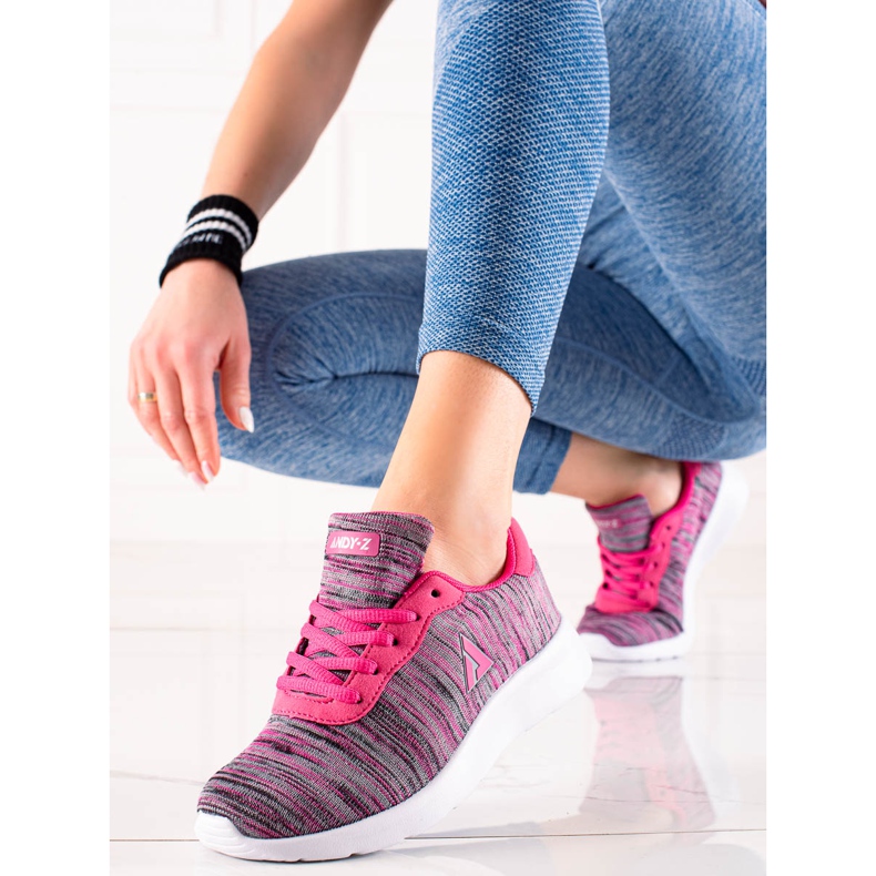 Andy Z ANDY-Z Sportschuhe lila rosa 1