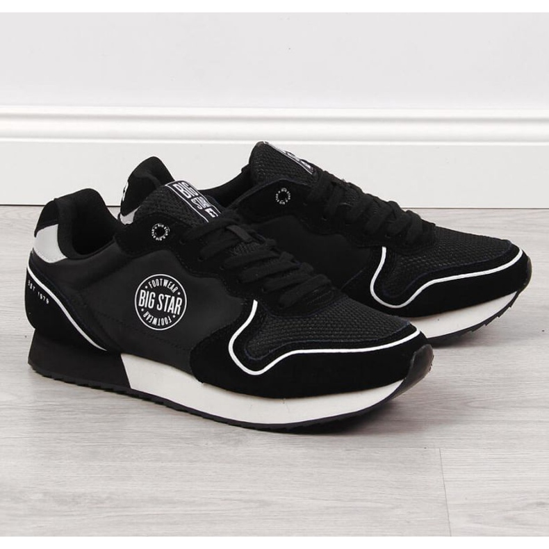 Schwarze Big Star M JJ174140 Sportschuhe 1
