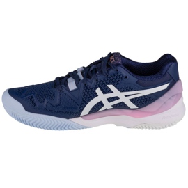 Asics Gel-Resolution 8 Ton W 1042A070-401 weiß marineblau 1