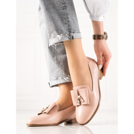 W. Potocki Schuhe mit Potocki-Kristallen rosa 1