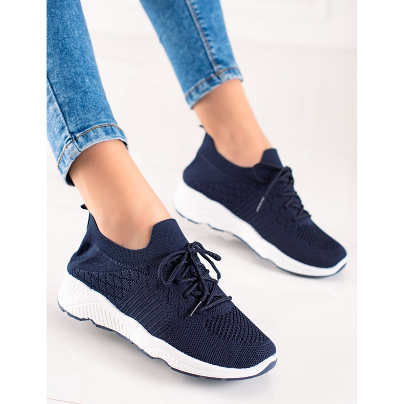 Renda Bequeme Sportschuhe marineblau 2