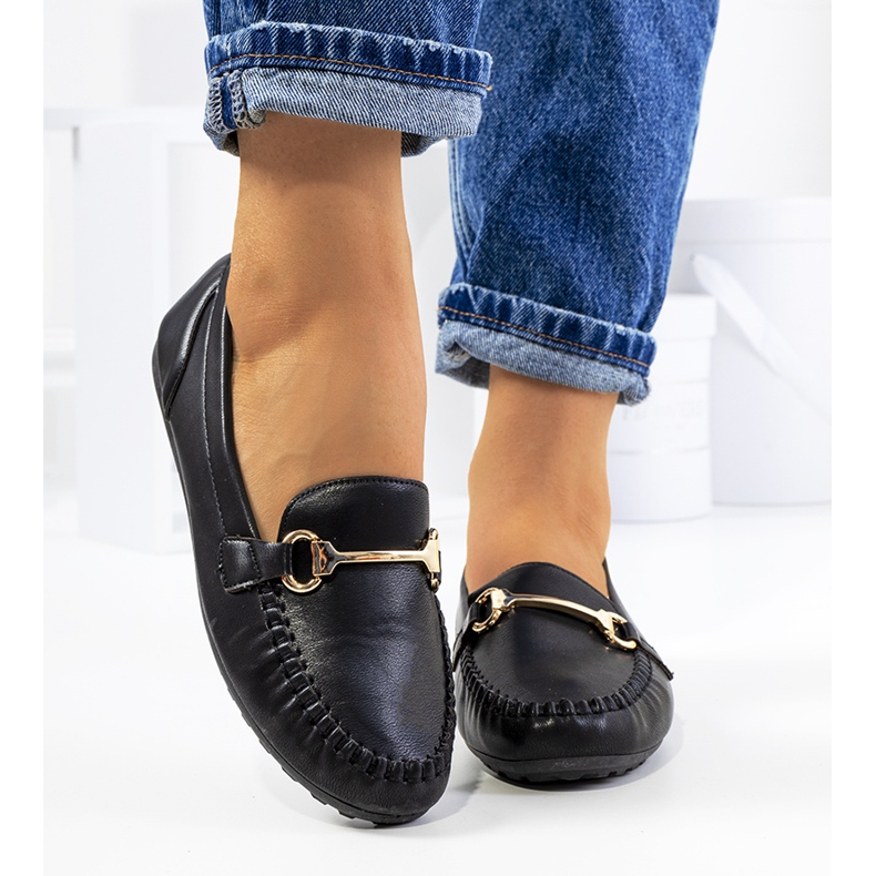 Schwarze Damen-Slipper von Ilana 1