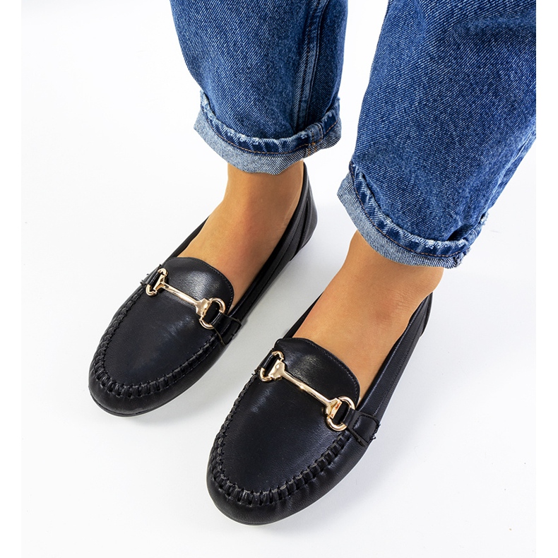 Schwarze Damen-Slipper von Ilana 2