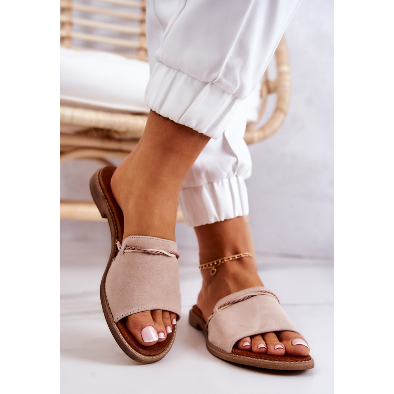 Lewski Shoes Wildlederhausschuhe Lewski Schuhe 3047 Beige 2