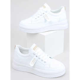 Bastu Beige Damenturnschuhe weiß 1