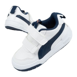 Puma Multiflex Junior 380741 07 weiß marineblau 1