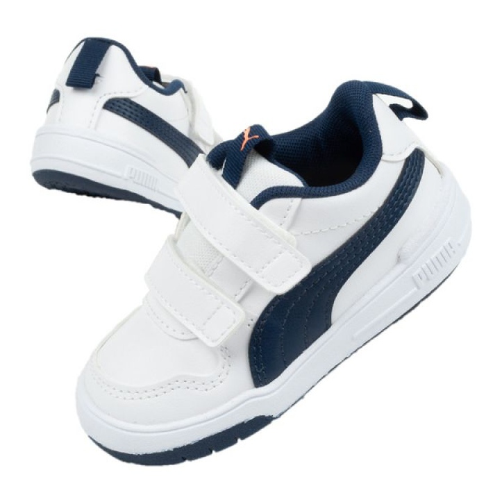 Puma Multiflex Junior 380741 07 weiß marineblau 1