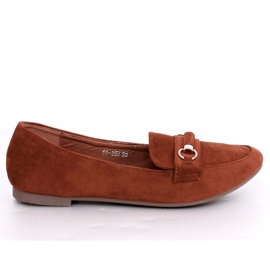 Damen Slipper Ziegel 99-259 D.ORANGE braun 1