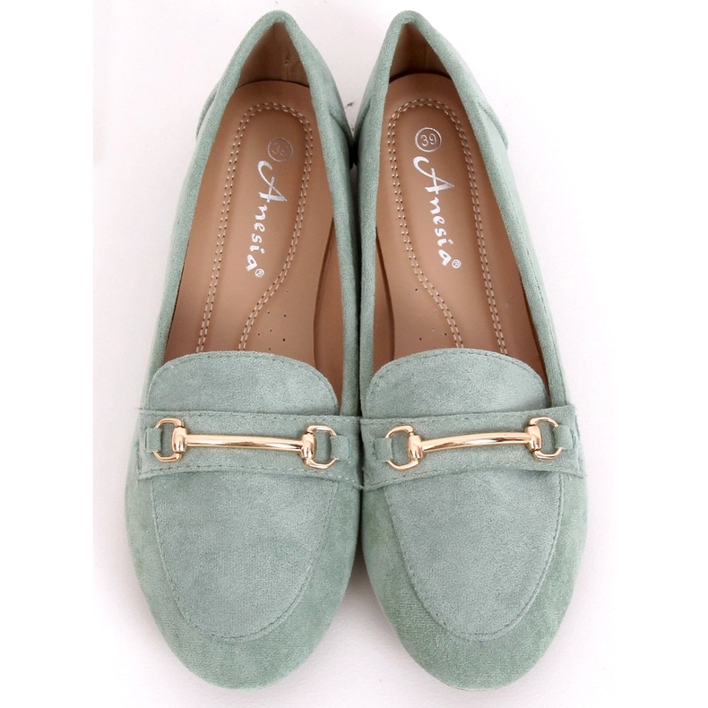 Grün Damen Slipper 88-385 Grün 2