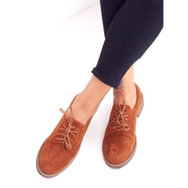 Camel TU146 Camel Loafer mit Schnürung braun mehrfarbig 2