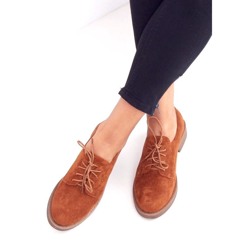 Camel TU146 Camel Loafer mit Schnürung braun mehrfarbig 2