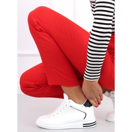 Turnschuhe auf einem versteckten Keil Izumi WEISS / SCHWARZ weiß 1