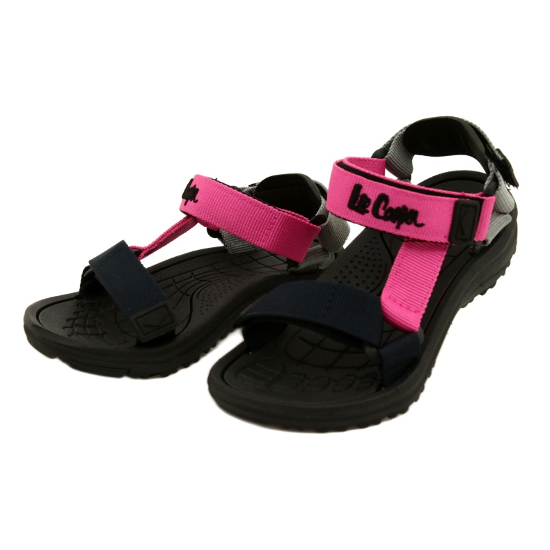 Mädchensandalen mit Schaumstoffeinlage Lee Cooper LCW-22-34-0951K rosa 3