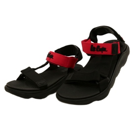 Lee Cooper LCW-22-34-0954L Bequeme Sportsandalen Schwarz 4