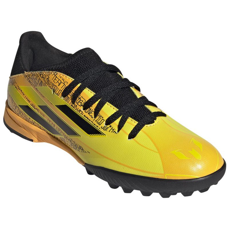 Adidas X Speedflow Messi.3 Tf Jr GW7424 Fußballschuhe gelb 1