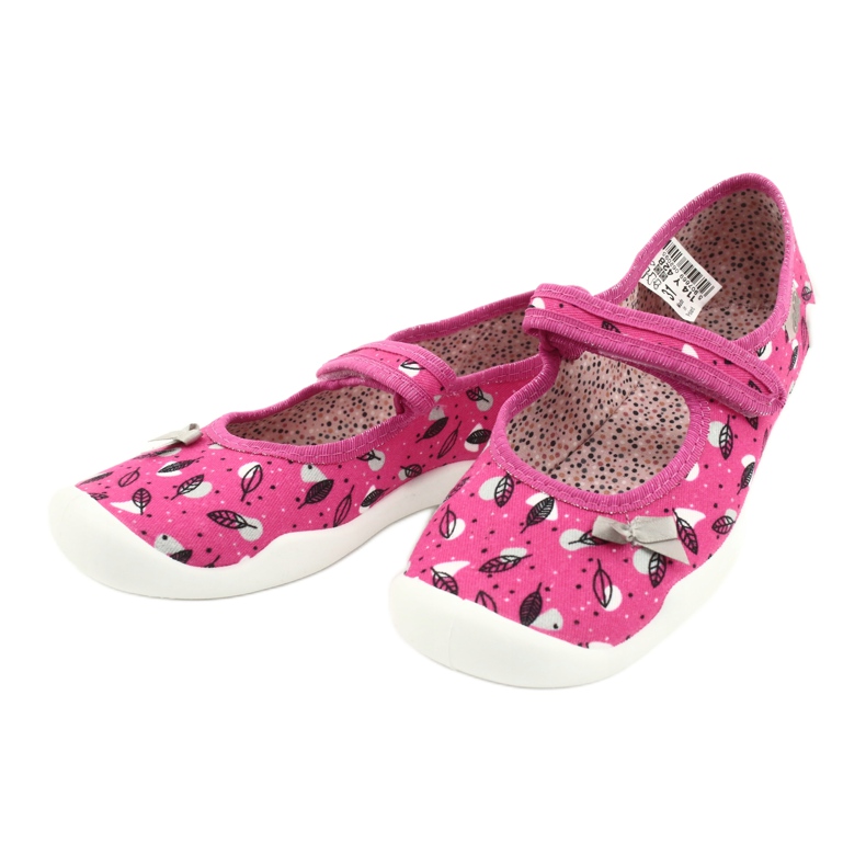 Befado Kinderschuhe 114Y428 rosa mehrfarbig 3