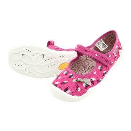 Befado Kinderschuhe 114Y428 rosa mehrfarbig 4