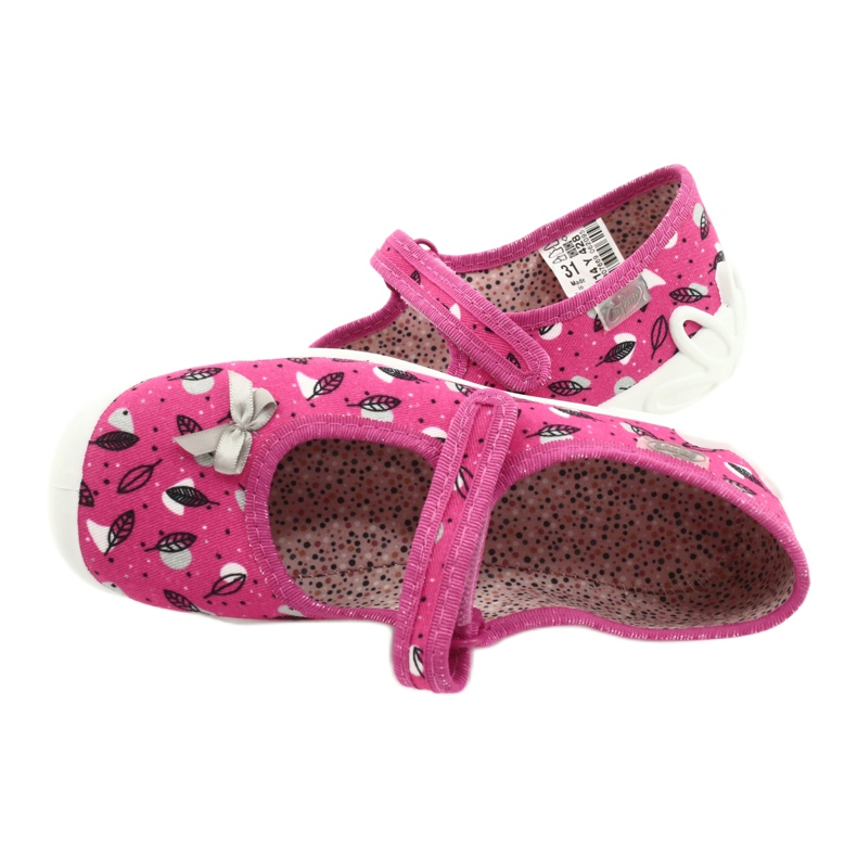 Befado Kinderschuhe 114Y428 rosa mehrfarbig 5