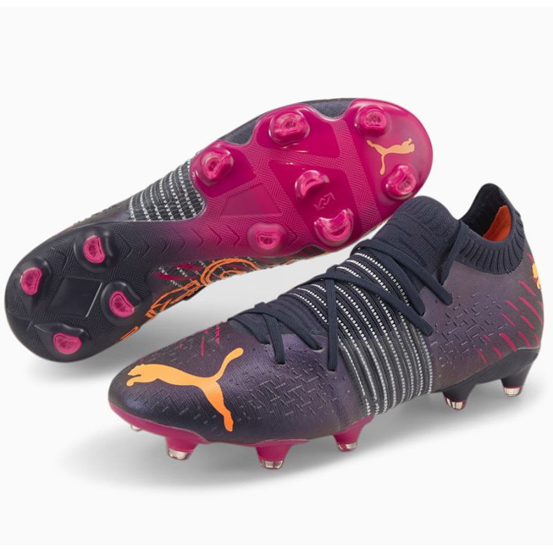Fußballschuhe Puma Future Z 1.2 FG / AG M 106476 05 violett rosen und purpur 1